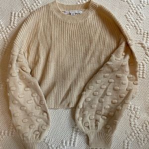 NWT Vici bubble sweater